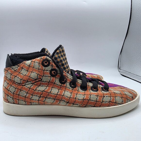 Allbirds Wool Piper Mids Split Tartan Plaid Womens 7 Lightweight Shoes Casual - Picture 12 of 13